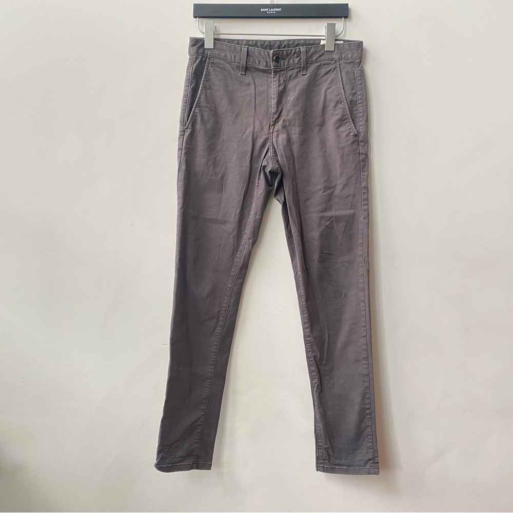 RAG & BONE 
Fit 1 Low-Rise Chino in Grey
Extra slim fit size 30